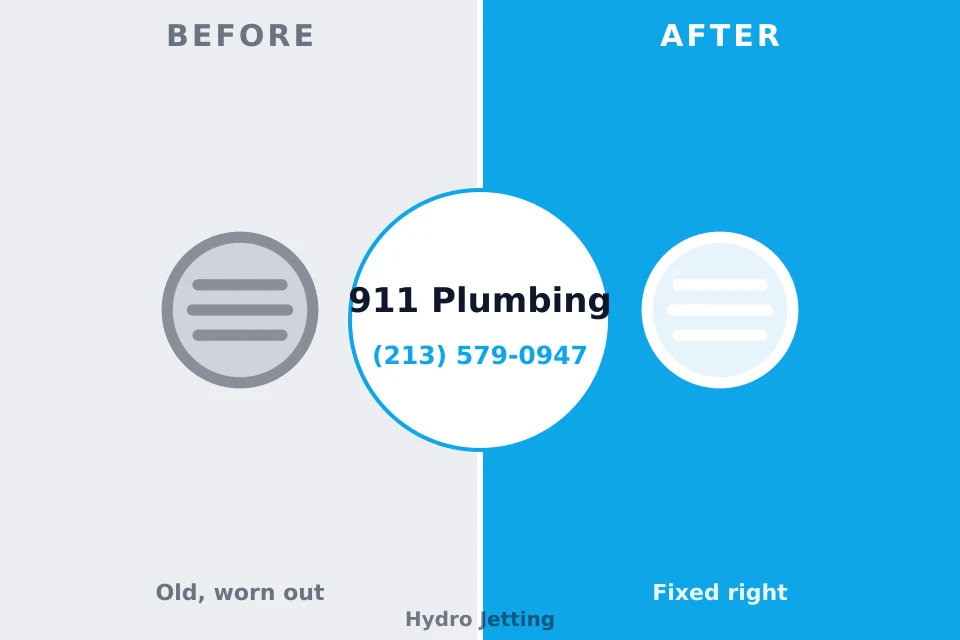 Before and after: plumbing company Winneconne, WI